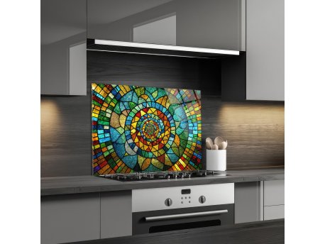 WALLXPERT Dekorativna slika Kaleidoscopic Spiral M