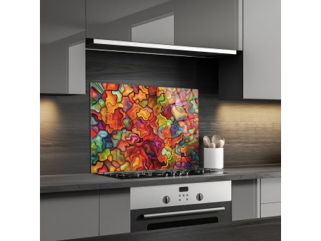 WALLXPERT Dekorativna slika Vivid Mosaic M