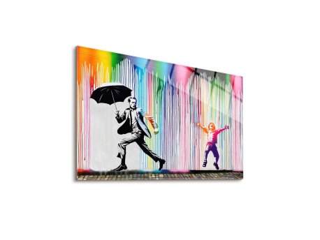 WALLXPERT Dekorativna slika Chromatic Joy 65 x 45