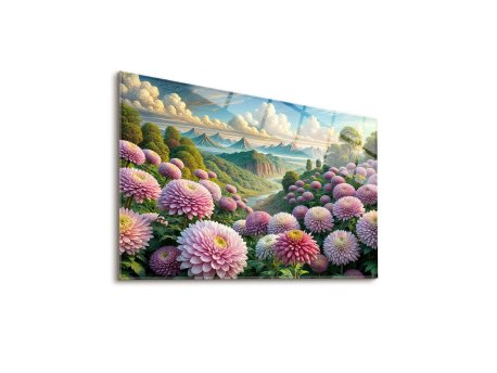 WALLXPERT Dekorativna slika Chrysanthemum 65 x 45