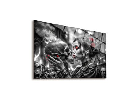WALLXPERT Dekorativna slika Kiss of Death 65 x 45