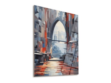 WALLXPERT Dekorativna slika Skyrise 45 x 65