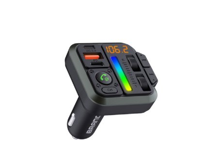 Xwave BT 44 FM transmiter za kola,Bluetooth,LED,RGB led,Bass,USB,USB-TypeC PD20W+QC3.0,18W