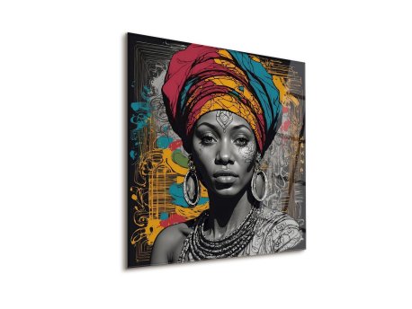 WALLXPERT Dekorativna slika  African Beauty 43 x 43