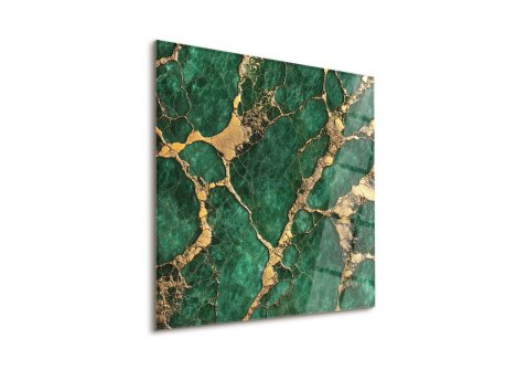 WALLXPERT Dekorativna slika Emerald 43 x 43