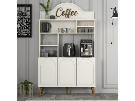 HANAH HOME Lyon 120 Cream Walnut komoda