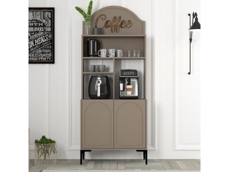 HANAH HOME Lyon 80 Atlas Black komoda