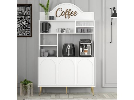 HANAH HOME Lyon 120 White Gold komoda