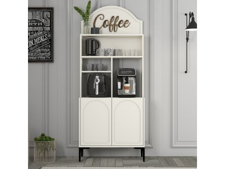 HANAH HOME Lyon 80 Cream Black