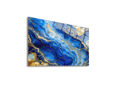 WALLXPERT Dekorativna slika Azure Currents 43 x 30