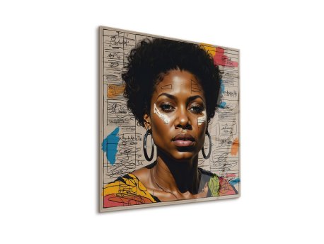 WALLXPERT Dekorativna slika  Sketches of Soul 25 x 25