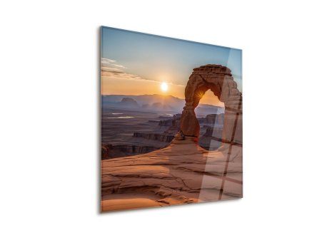 WALLXPERT Dekorativna slika Dawn 25 x 25