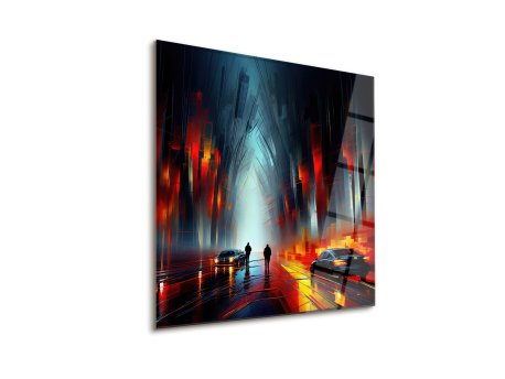 WALLXPERT Dekorativna slika Midnight 25 x 25