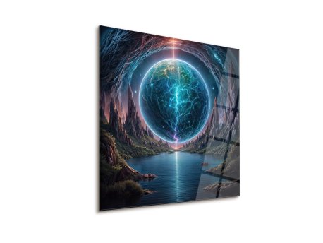 WALLXPERT Dekorativna slika Nebula 25 x 25