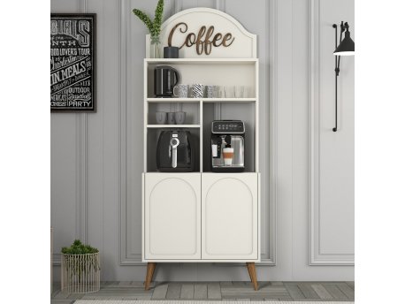 HANAH HOME Lyon 80 Cream Walnut