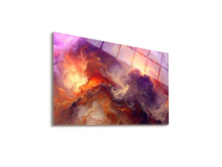 WALLXPERT Dekorativna slika Nebula Embrace 43 x 30