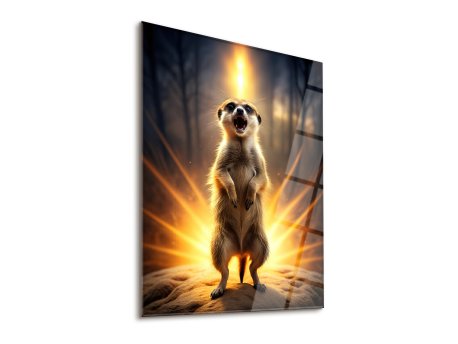 WALLXPERT Dekorativna slika Peep 30 x 43