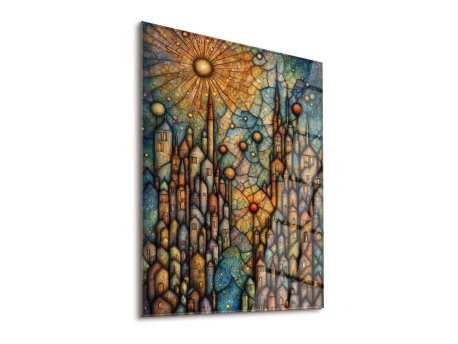 WALLXPERT Dekorativna slika Radiant Reside 30 x 43