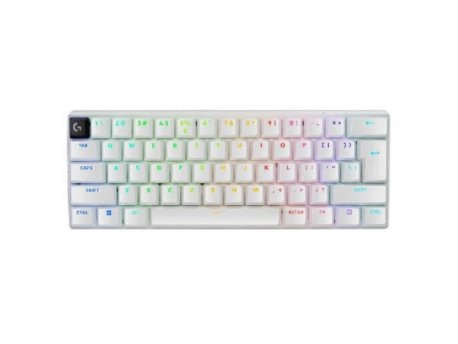 LOGITECH Pro X 60 US Lightspeed Bela Bežična gejming tastatura
