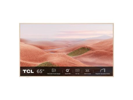 TCL 65A300W/QLED/65''/4K UHD/144Hz/Matte Screen/''Ai'' Art/Google TV/frame