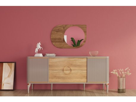 HANAH HOME Pubble Walnut