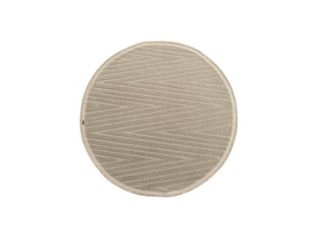 Conceptum Hypnose Newyork 3106 Okrugli tepih u braon boji 100 cm (860BLN3782)