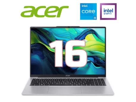 ACER Aspire Lite 16 AL16-52P (Light Silver) WUXGA IPS, i5-1334U, 16GB, 512GB SSD (NX.J5SEX.001)