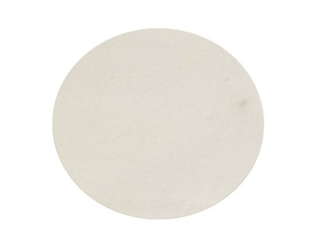 Conceptum Hypnose Oval Plush Okrugli beli tepih 100 cm (202BLY1353)