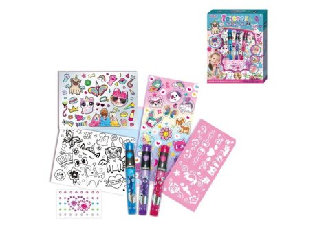 Denis Dečiji set za manikir, Tattoo DIY set