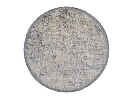 Conceptum Hypnose Notta 1121 Okrugli tepih u sivoj boji 100 cm (614CCL1572)