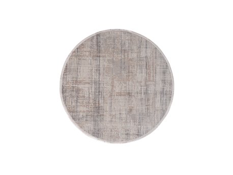 Conceptum Hypnose Leo 2978 Y Bež okrugli tepih 100 x 100 (614CCL1770)