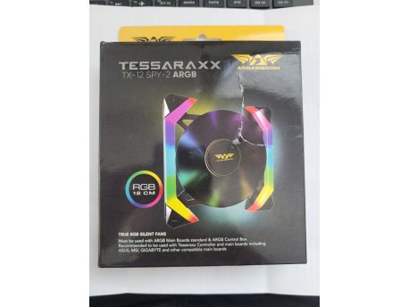 ARMAGGEDDON Tessaraxx TX-12 SPY-2 12cm ARGB cooler OUTLET