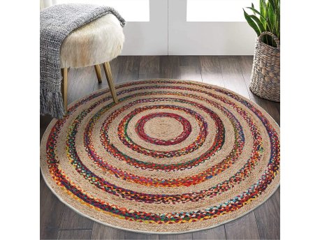 Conceptum Hypnose Woopamuk496 Okrugli multicolor tepih 100 x 100 (599HFT5158)