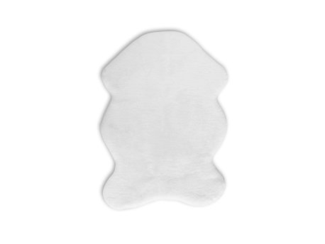 Conceptum Hypnose Faux Fur Post Beli tepih - staza 100 x 140 (652MRN1123)