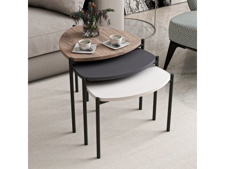 HANAH HOME Lenny Multicolor set stolova