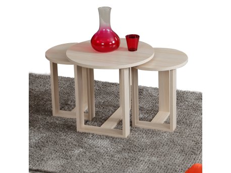 HANAH HOME Mira Oak set stolova