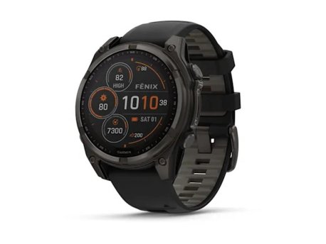 GARMIN Fenix 8 47, Sapphire, SOLAR, Black (010-02906-11)