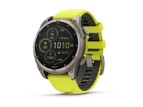 GARMIN Fenix 8 47, Sapphire, SOLAR, Yellow (010-02906-21)
