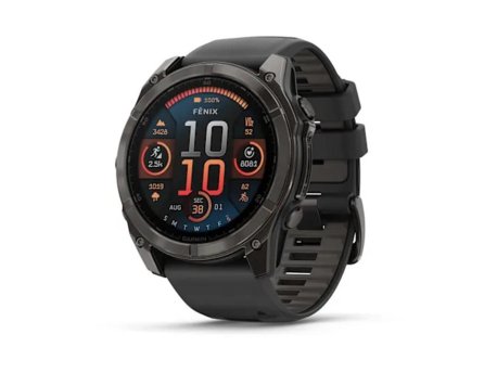 GARMIN Fenix 8 51, AMOLED, Sapphire, Gray (010-02905-21)