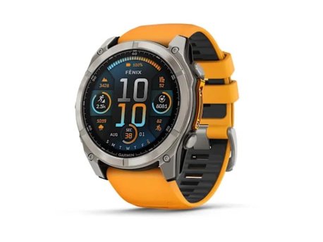 GARMIN Fenix 8 51, AMOLED, Sapphire, Orange (010-02905-11)