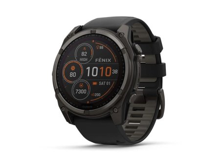 GARMIN Fenix 8 51, Sapphire, SOLAR, Black (010-02907-11)
