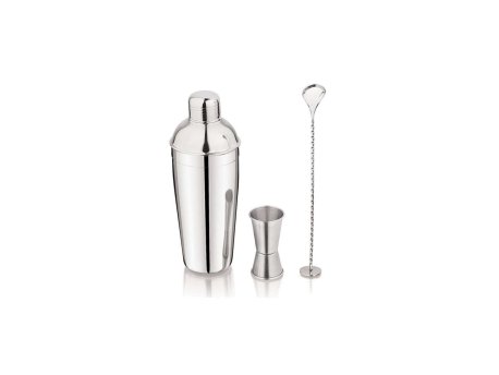 KINGHOFF Kinghoff KH1705 šejker koktel set 0.75L 3 delova