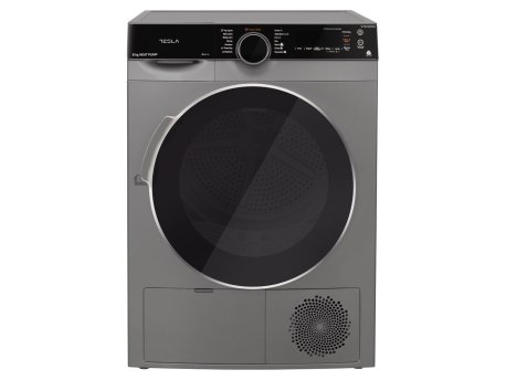 TESLA Mašina za sušenje veša WT8H91MS/toplotna pumpa/8kg/A++/84,5x59,5x64cm/siva