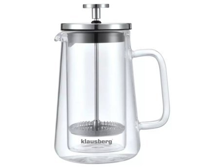KLAUSBERG KB7684 FRENCH PRESA ZA KAFU I ČAJ STAKLO 350ML