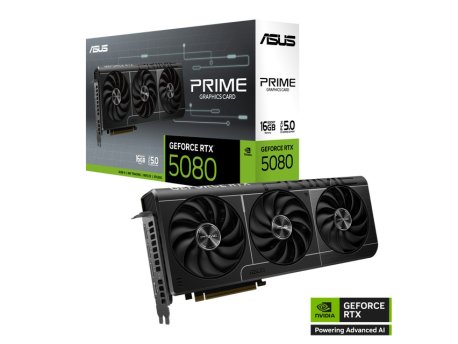 ASUS PRIME GeForce RTX™ 5080 16GB GDDR7 OC Edition PRIME-RTX5080-O16G