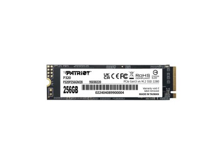 PATRIOT 256GB M.2 NVMe P320 2200MBs/1200MBs P320P256GM28