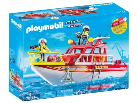 PERTINI Playmobil Vatrogasni brod