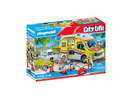 PERTINI Playmobil Ambulanta kola