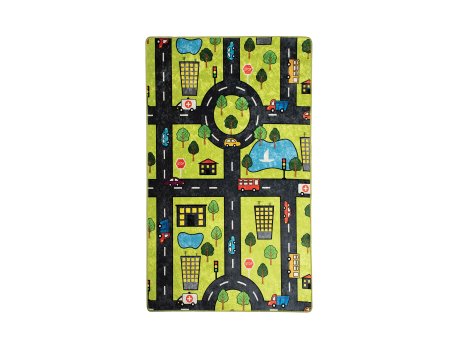 Conceptum Hypnose Multicolor tepih Green City 100 x 160 (876CHL1157)