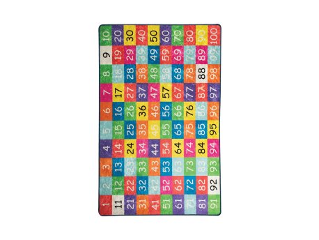 Conceptum Hypnose Multicolor dečiji tepih Numbers 100 x 160 (876CHL1040)